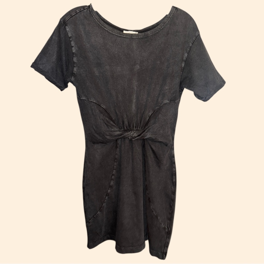 Black‎ Short Sleeve Dress